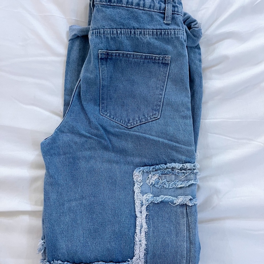 SHEIN CARGO JEANS over sized NEW